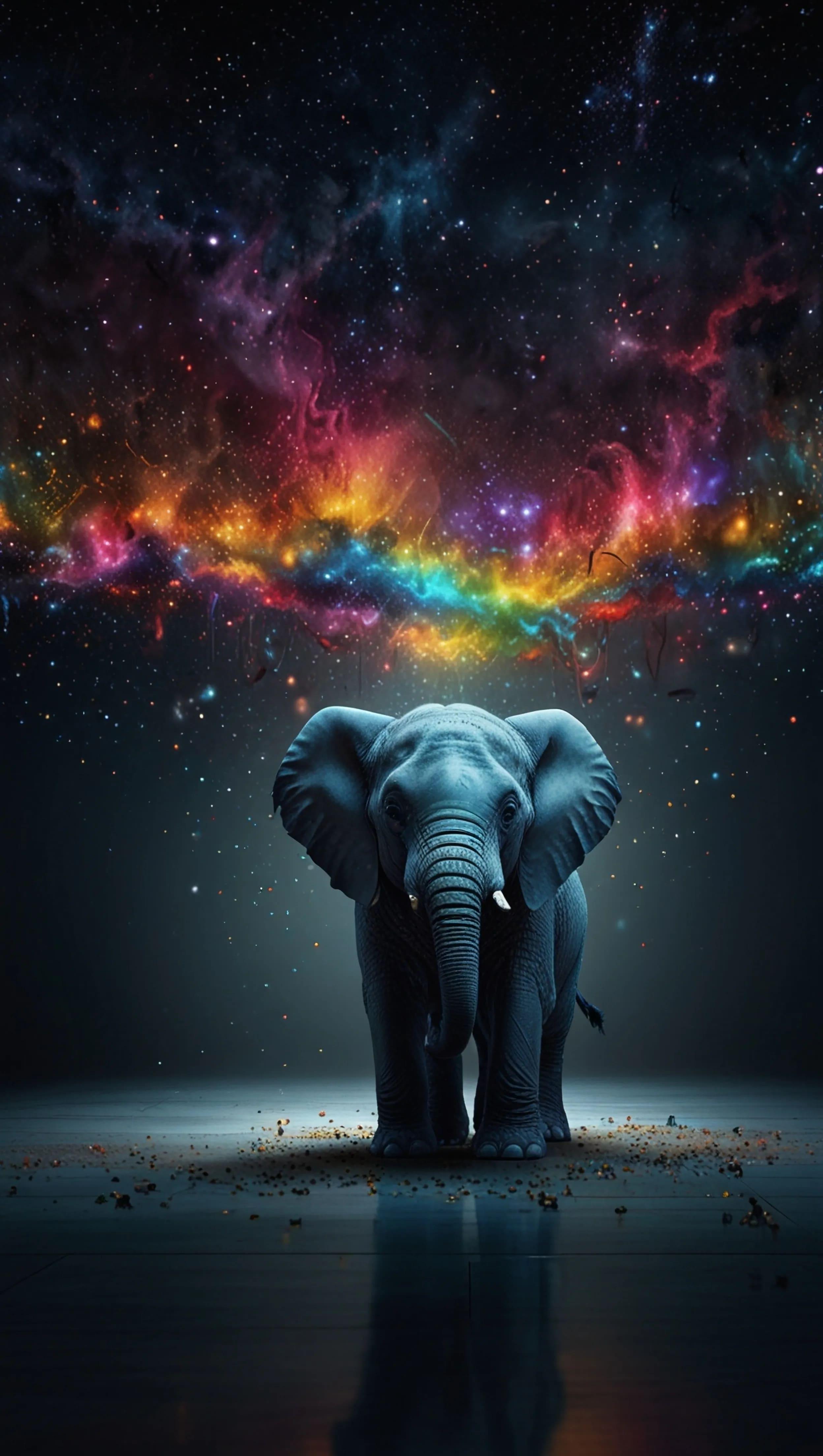 Cosmic Elephant in a Starry Universe
