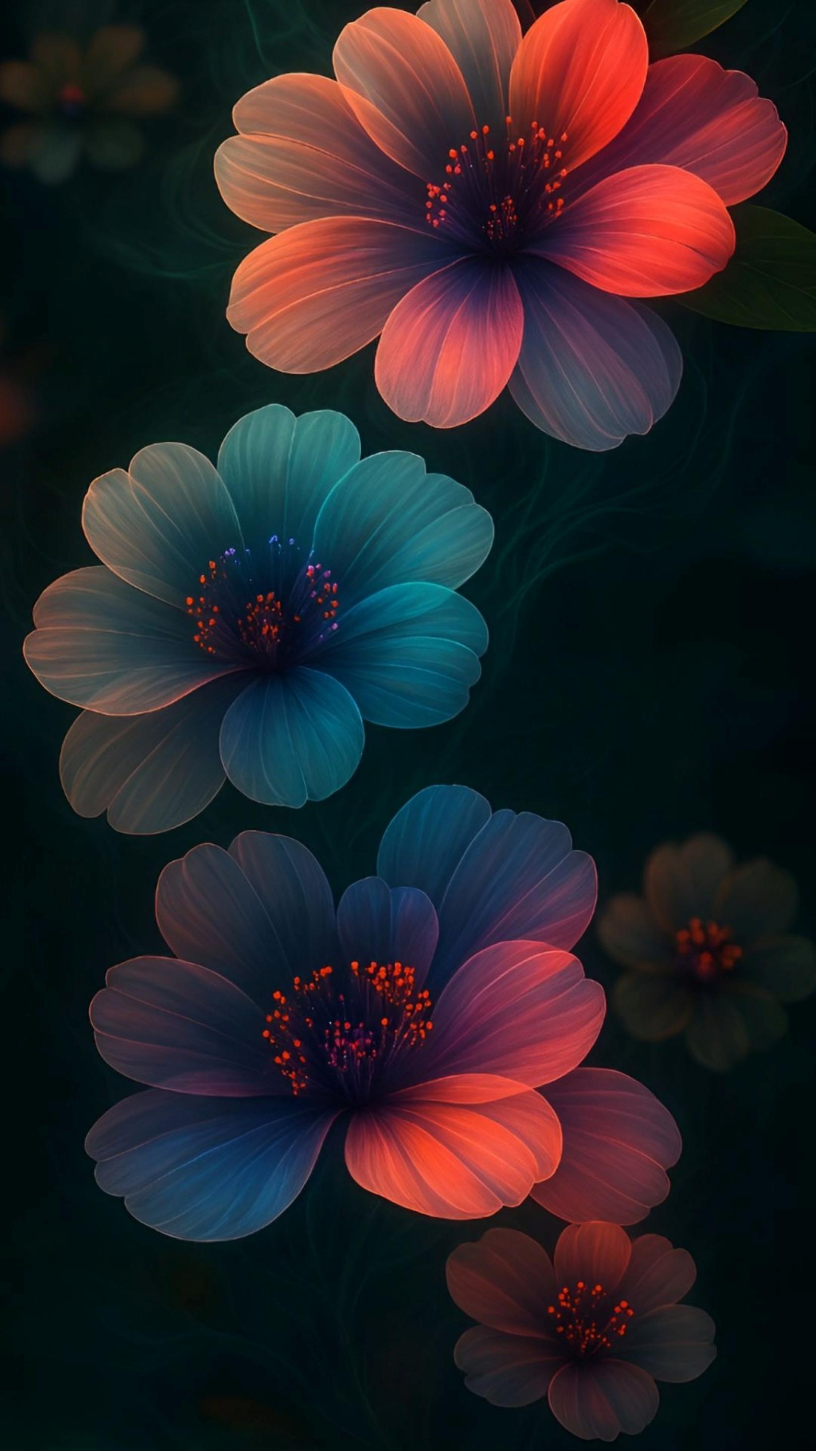 Luminous Petal Dreams