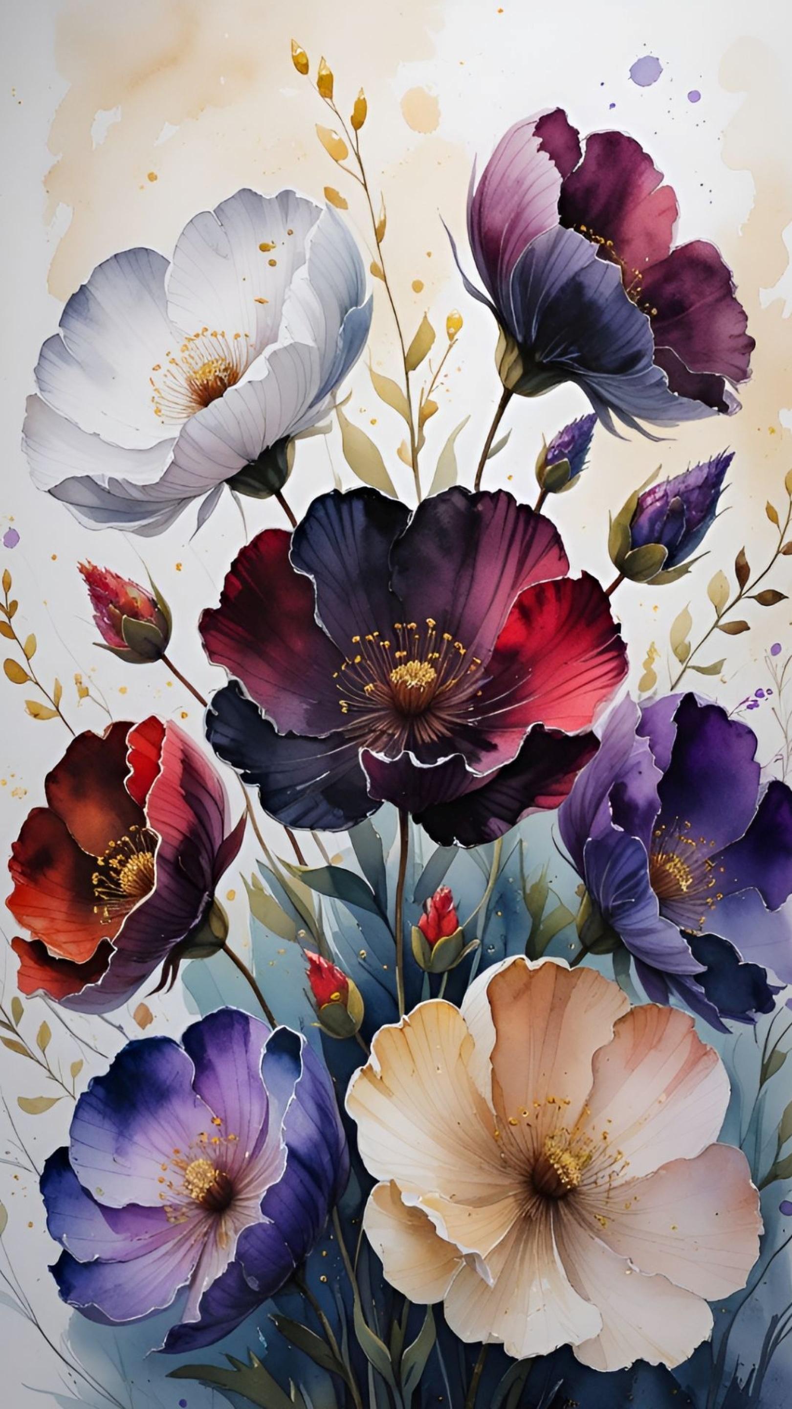 Whispering Velvet Florals