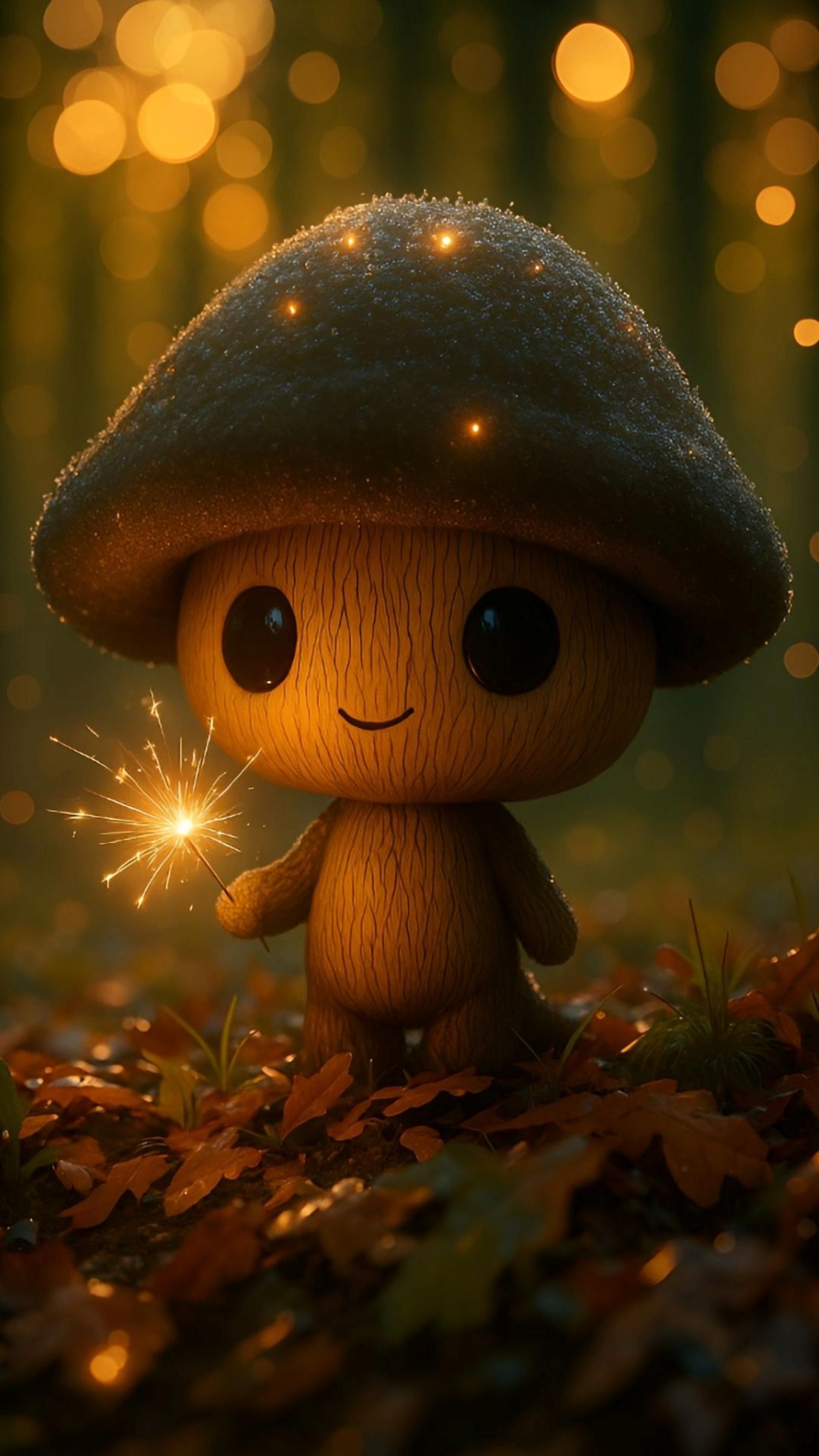 Forest Sparkle Shroom
