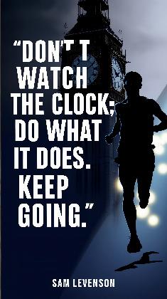 Keep Going – Motivational Quote by Sam Levenson
