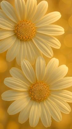 Golden Glow Daisies