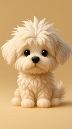 Fluffy Pup Bliss