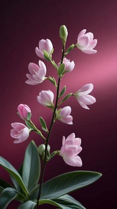 Soft Plum Petals