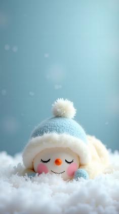 Dreamy Snowman Slumber