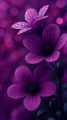 Violet Mist Blossom