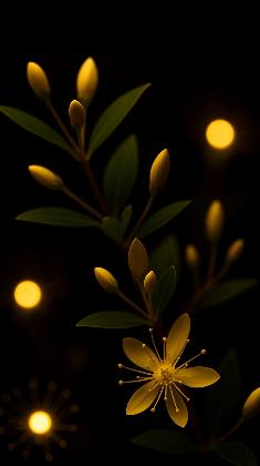 Golden Bloom Glow