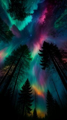 Celestial Forest Glow